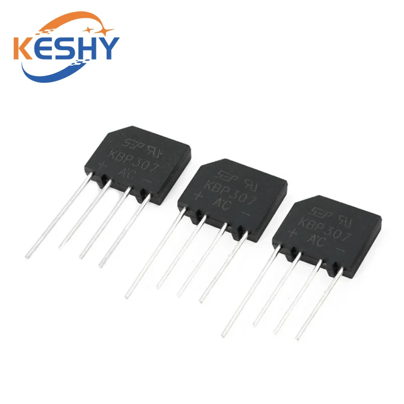 10PCS 3A 1000V KBP307 Diode Bridge Rectifier KBP 307 Power Diode Electronica Componentes
10PCS 3A 1000V KBP307 Diode Bridge Rectifier KBP 307 Power Diode Electronica Componentes