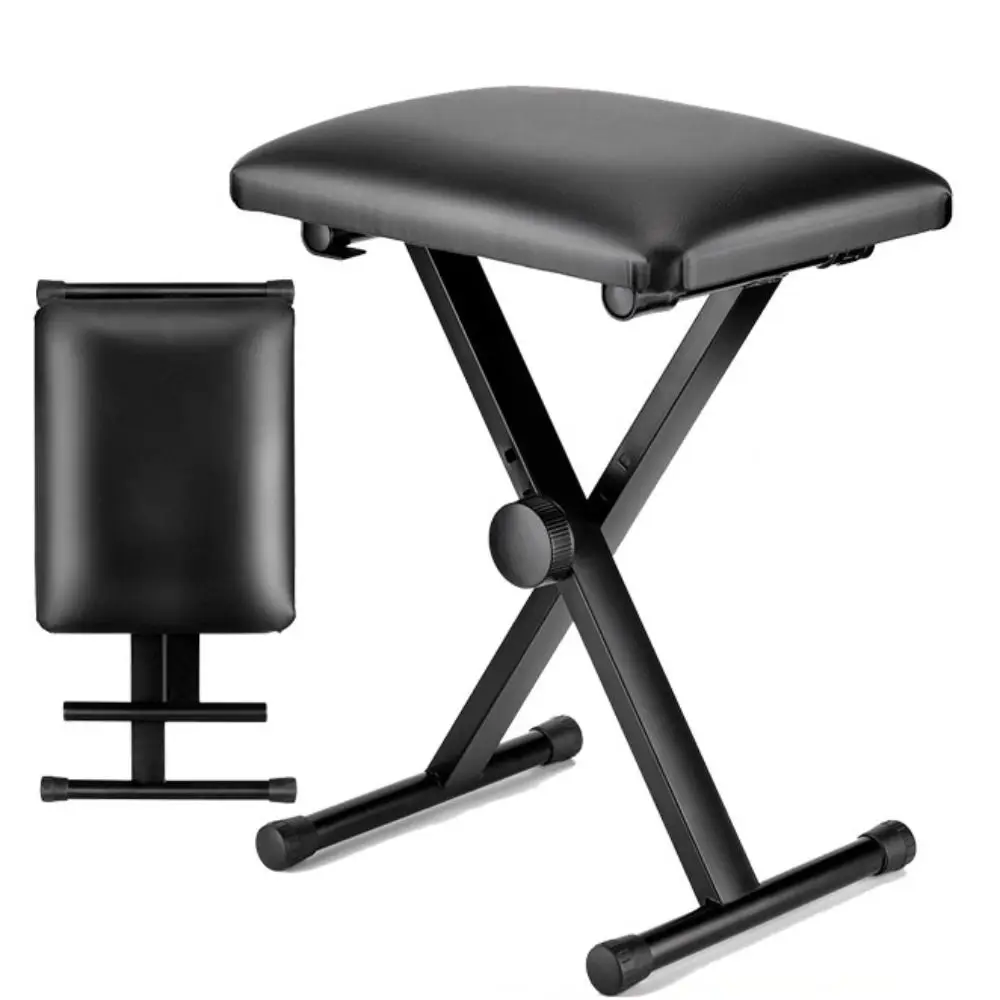 Новый железный складной стул для фортепиано, черный регулируемый складной стул для фортепиано, табурет для клавиатуры, пианино
Новый железный складной стул для фортепиано, черный регулируемый складной стул для фортепиано, табурет для клавиатуры, пианино