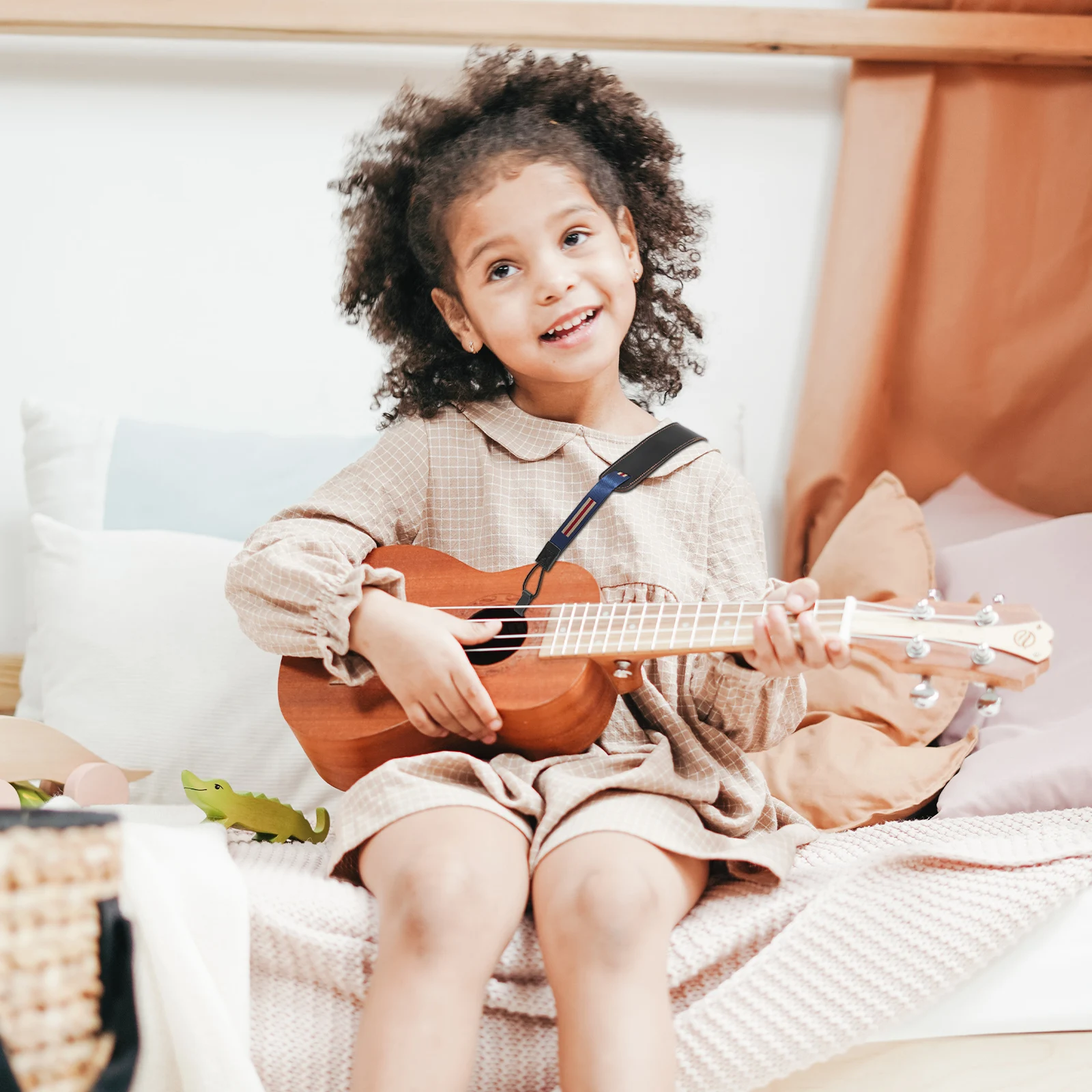 Ukulele Strap Adjustable Shoulder Belt Durable Wear resistant Musical Instrument Accessory Simple Practical Long lasting String
Ukulele Strap Adjustable Shoulder Belt Durable Wear resistant Musical Instrument Accessory Simple Practical Long lasting String