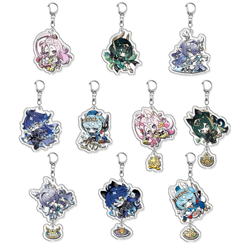 Genshin Impact Eno Lauma Nefur Pendant Anime Peripheral Hanging Ornament Accessories Friends Girl Gift Figure Display Key Ring
Genshin Impact Eno Lauma Nefur Pendant Anime Peripheral Hanging Ornament Accessories Friends Girl Gift Figure Display Key Ring