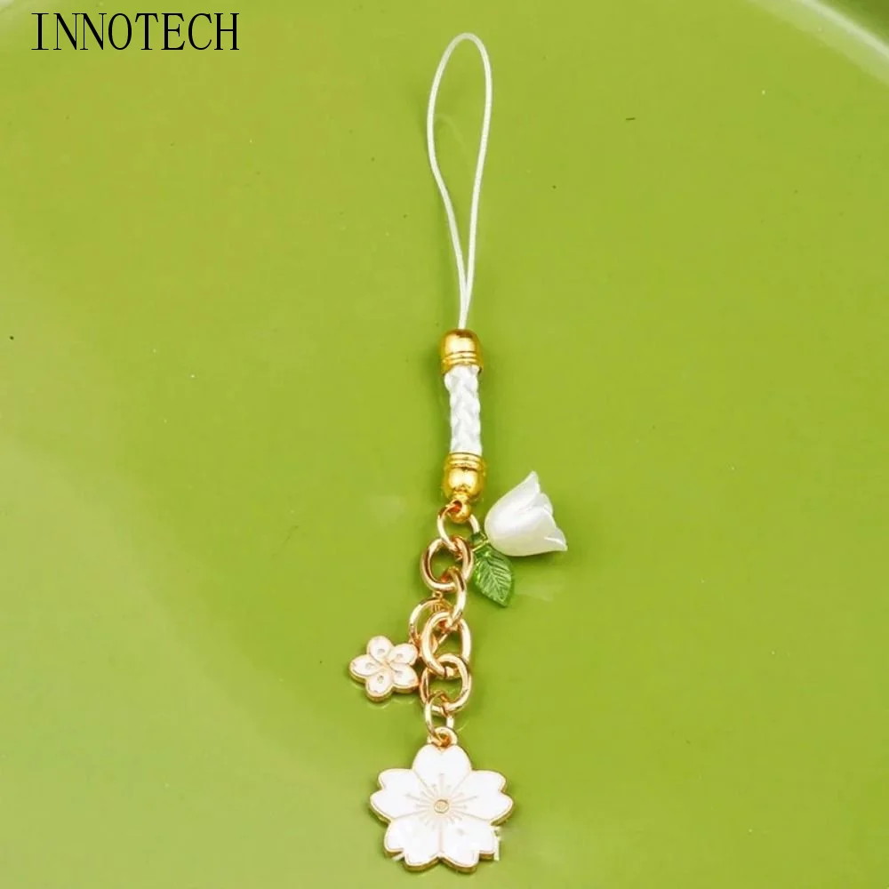 Sakura Mobile Phone Case Keychain Short Style Flower Mobile Phone Lanyard Anti Loss Cute Flower Phone Lanyard Girl Gift
Sakura Mobile Phone Case Keychain Short Style Flower Mobile Phone Lanyard Anti Loss Cute Flower Phone Lanyard Girl Gift