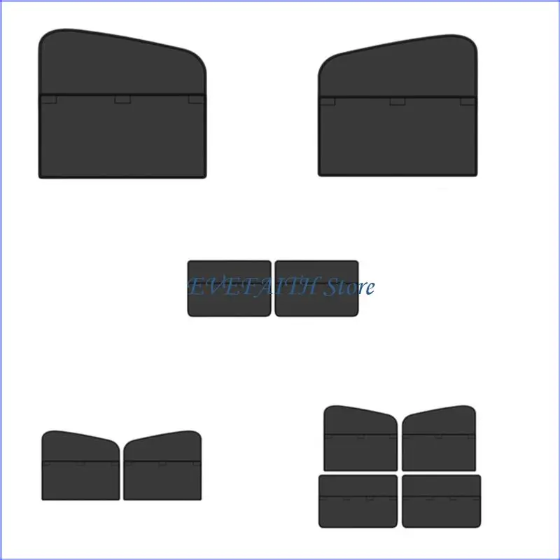 124B Car Window Sunshade With Detachable Design Blocks Sunlight And Heat Privacy Protections Curtain
124B Car Window Sunshade With Detachable Design Blocks Sunlight And Heat Privacy Protections Curtain