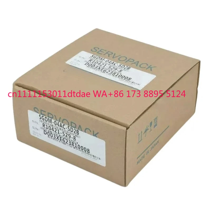 New In Box SGDM-04AC-SD2B Servo Drive Expedited Delivery
New In Box SGDM-04AC-SD2B Servo Drive Expedited Delivery