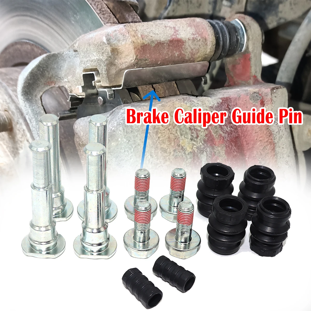 Brake Caliper Cylinder Slider Guide Pin For SUBARU XV WRX TRIBECA Hyundai SANTAMO SANTA For Disc Housing Bolt Rubber Boot Seal
Brake Caliper Cylinder Slider Guide Pin For SUBARU XV WRX TRIBECA Hyundai SANTAMO SANTA For Disc Housing Bolt Rubber Boot Seal