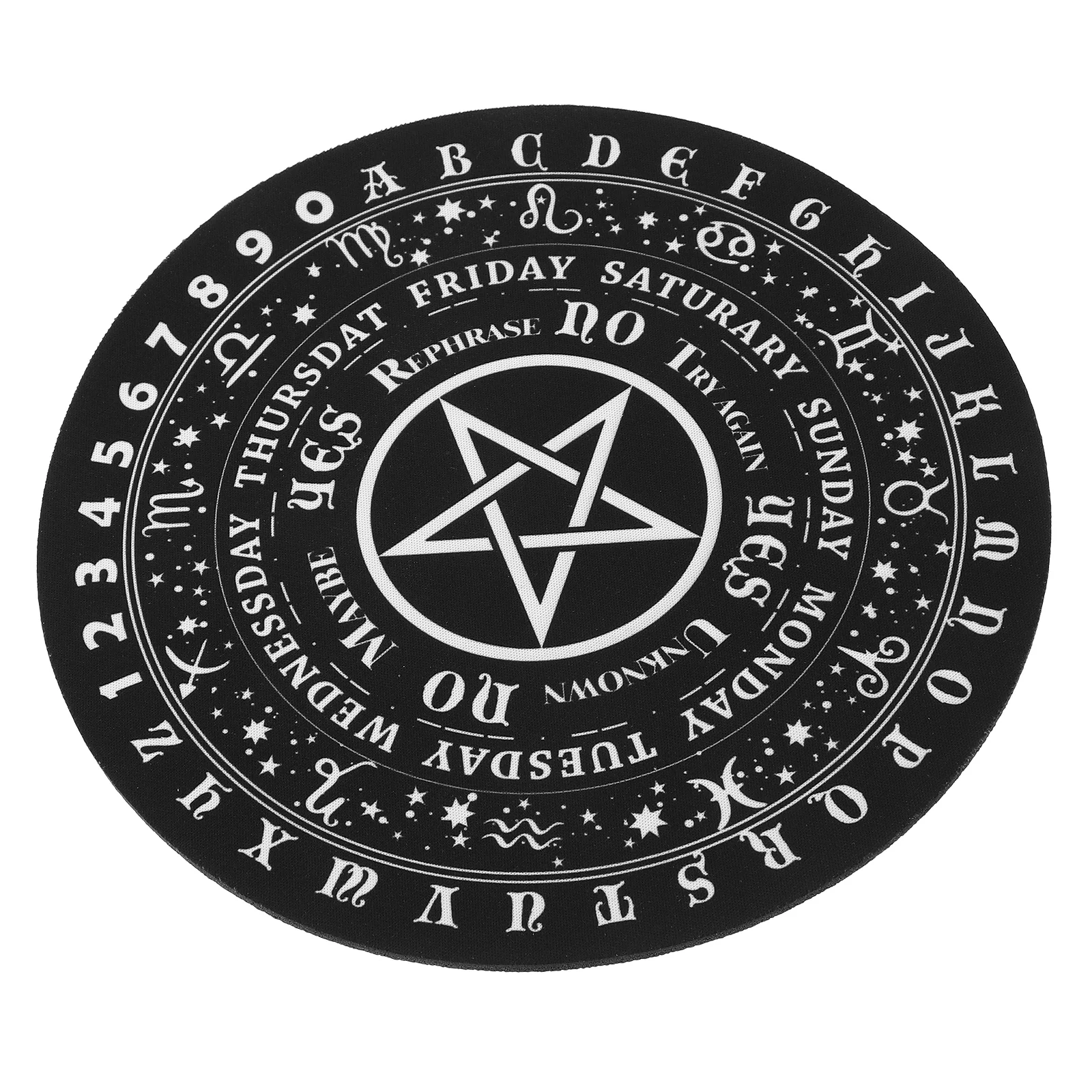 Tarot Cards Pentagram Mouse Pad Decorative Divination Board Table Centerpiece Pendulum
Tarot Cards Pentagram Mouse Pad Decorative Divination Board Table Centerpiece Pendulum