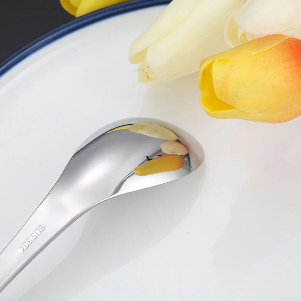 1 pc Stainless Steel Soup Spoon Thickened Table Spoon For Coffee Tea Ice Cream Mixing Kitchen Bar Use Glossy Finish Ergonomic
1 pc Stainless Steel Soup Spoon Thickened Table Spoon For Coffee Tea Ice Cream Mixing Kitchen Bar Use Glossy Finish Ergonomic