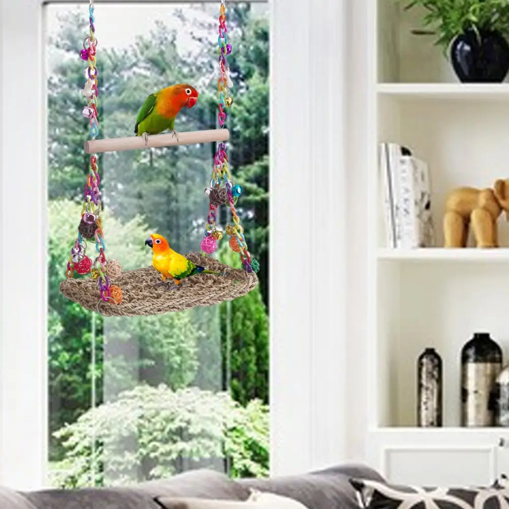 Bird Toy with Claw Grinding Feature Natural Material Parrot Toy Fun Durable Bird Toys for Parrots Lovebirds Conures for Exercise
Bird Toy with Claw Grinding Feature Natural Material Parrot Toy Fun Durable Bird Toys for Parrots Lovebirds Conures for Exercise