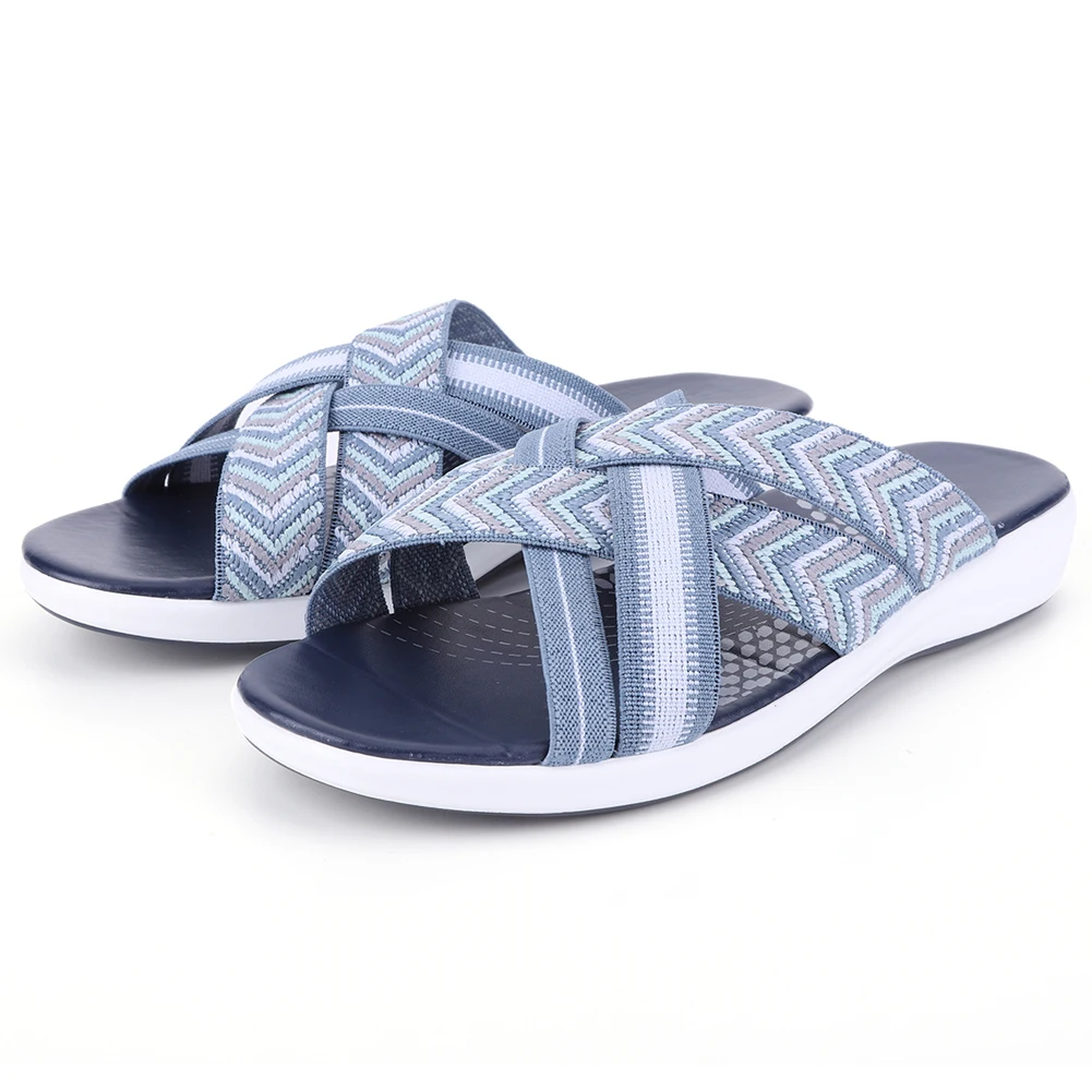 Women Slide Sandals Wide Width Cross Strap Thick Cushion Slippers Open Toe Slip On Slides Lightweight for Summer
Women Slide Sandals Wide Width Cross Strap Thick Cushion Slippers Open Toe Slip On Slides Lightweight for Summer