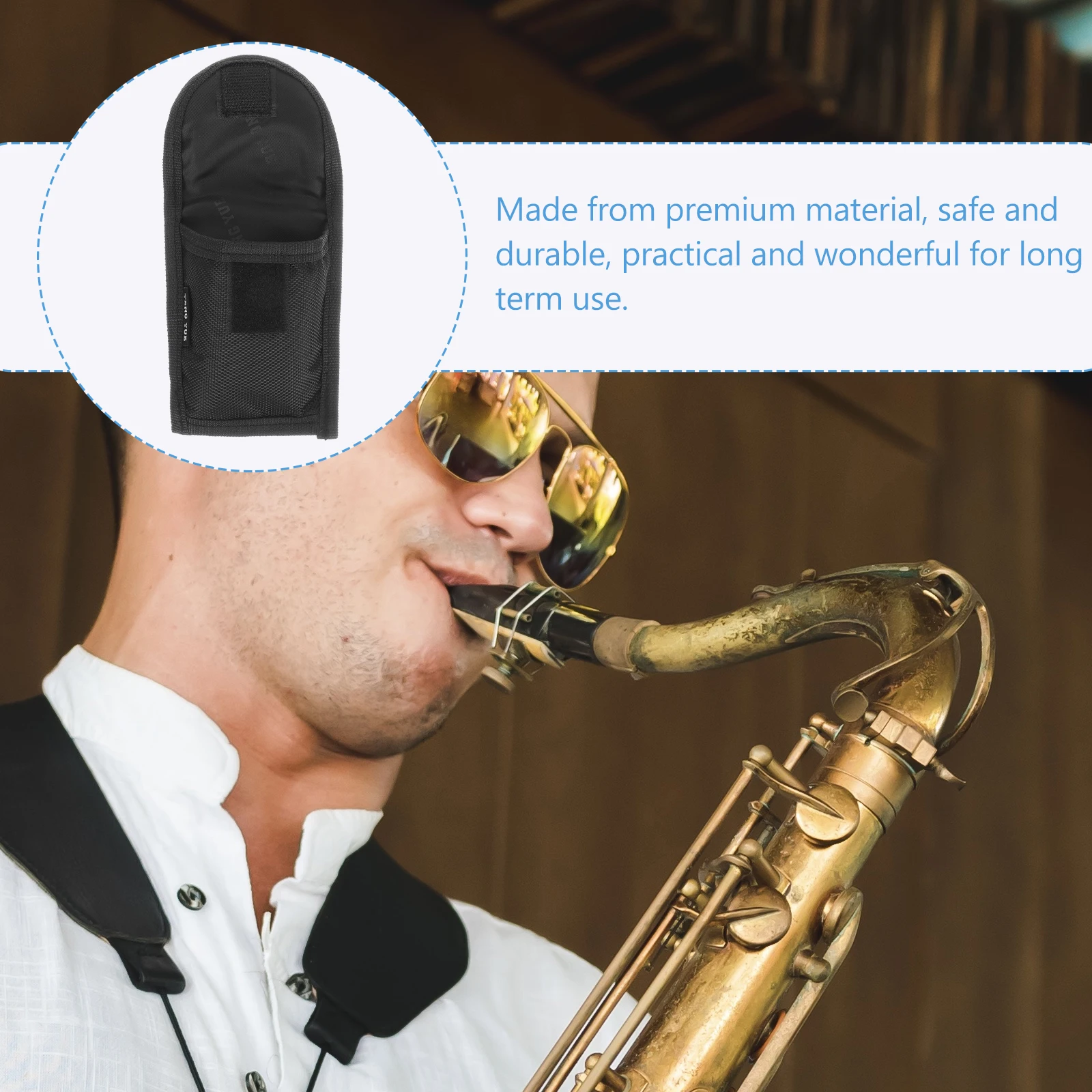 Practical Mouthpiece Case for Musical Instruments Lightweight Portable Compact Bag Pouch Durable Storage Accessories
Practical Mouthpiece Case for Musical Instruments Lightweight Portable Compact Bag Pouch Durable Storage Accessories