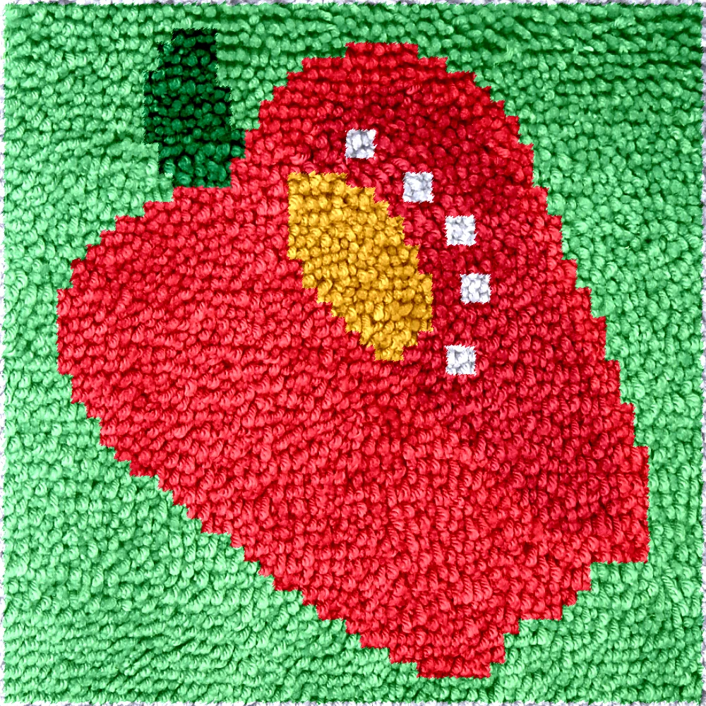 Diy Carpet embroidery with printed pattern Creative Gifts Diy Latch hook rug kits Home decor Embroidery Pepper handmade crafts
Diy Carpet embroidery with printed pattern Creative Gifts Diy Latch hook rug kits Home decor Embroidery Pepper handmade crafts