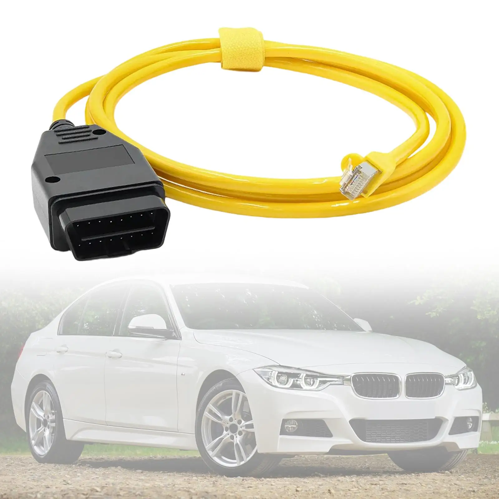 Diagnostic Adapter ENET Yellow 16 Pin Plug 2m Vehicle Electronic Tool for BMW F Series Remote Programming
Diagnostic Adapter ENET Yellow 16 Pin Plug 2m Vehicle Electronic Tool for BMW F Series Remote Programming