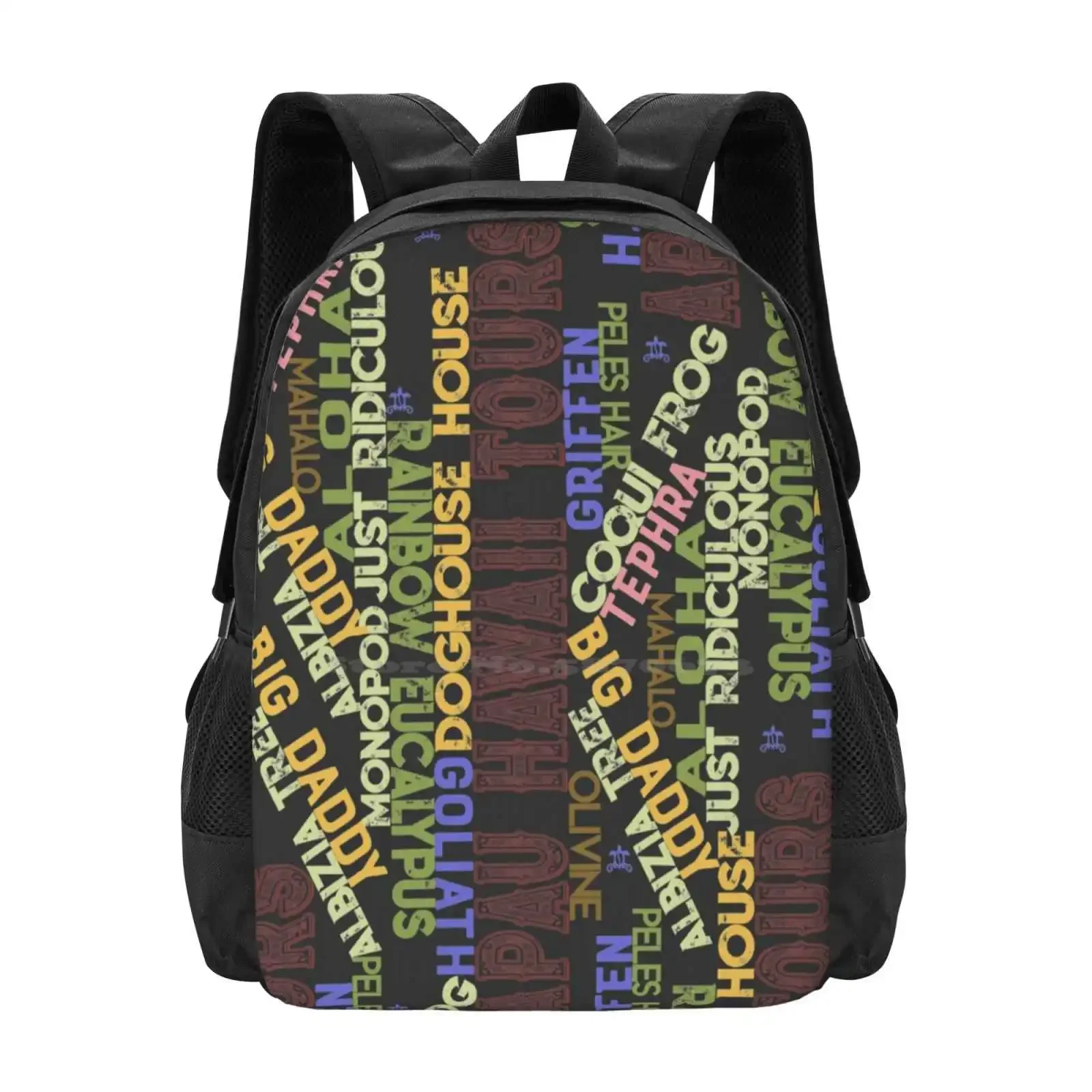 Aht Wordcloud Design Backpack For Student School Laptop Travel Bag Rainbow Peace Apau Hawaii Joy Thank You Turtle Sea Support
Aht Wordcloud Design Backpack For Student School Laptop Travel Bag Rainbow Peace Apau Hawaii Joy Thank You Turtle Sea Support
