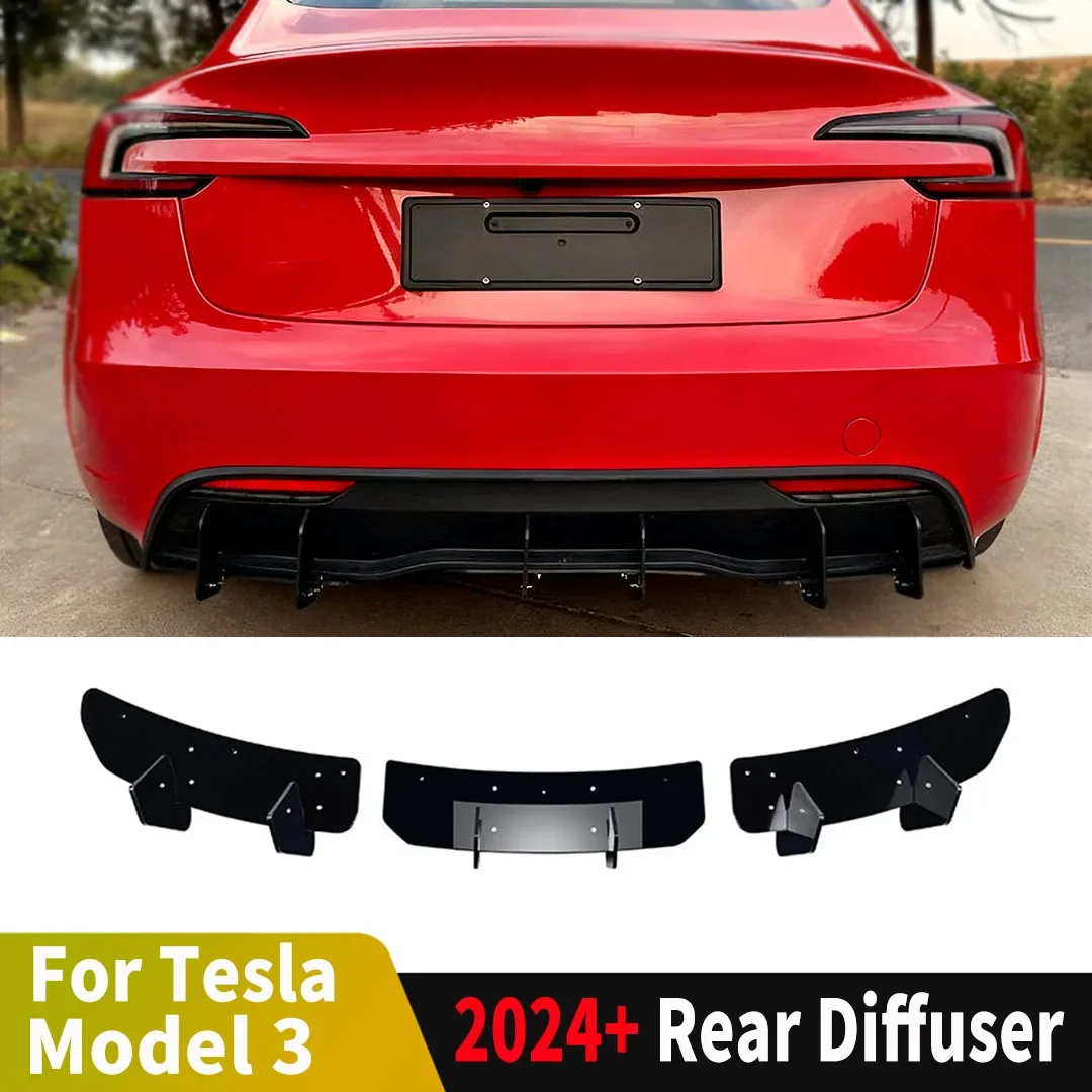 Para Tesla Model 3 Highland 2024 2025 cubierta divisora de parachoques trasero de alto rendimiento embellecedor difusor accesori
Para Tesla Model 3 Highland 2024 2025 cubierta divisora de parachoques trasero de alto rendimiento embellecedor difusor accesori