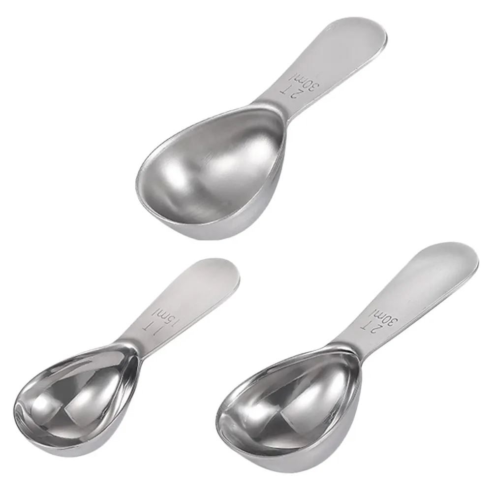 3 pcs Stainless Measuring Spoons Measuring Spoons For Ingredients Kitchen Baking Cooking Liquid Seasoning Scale Easy Use
3 pcs Stainless Measuring Spoons Measuring Spoons For Ingredients Kitchen Baking Cooking Liquid Seasoning Scale Easy Use