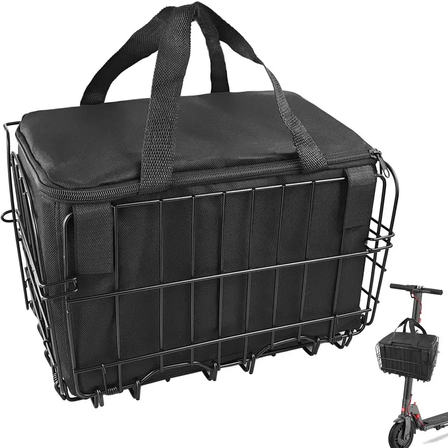 Knee Scooter Baskets Accessory, Quick Release Removable Cloth Electric Scooter Basket, Scooter Basket for Knee Scooter Front, Fi
Knee Scooter Baskets Accessory, Quick Release Removable Cloth Electric Scooter Basket, Scooter Basket for Knee Scooter Front, Fi