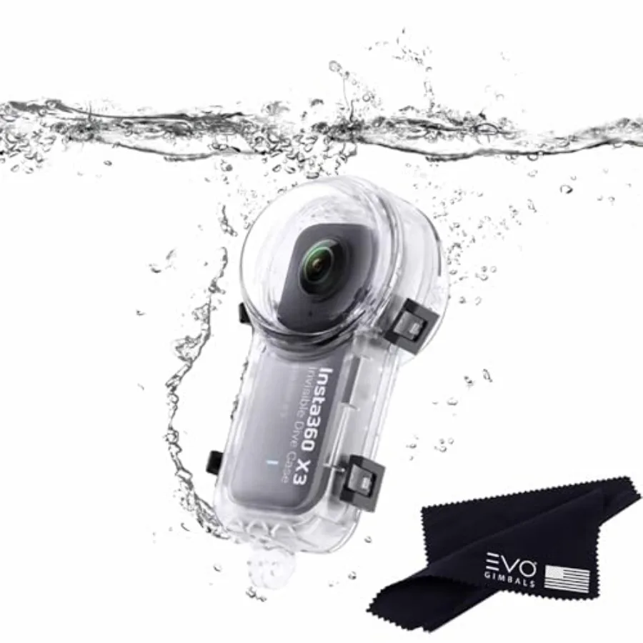 X3 Invisible Dive Case New - Waterproof Up to 50m (164ft), underwater photography, polycarbonate, transparent, ultra-slim desig
X3 Invisible Dive Case New - Waterproof Up to 50m (164ft), underwater photography, polycarbonate, transparent, ultra-slim desig