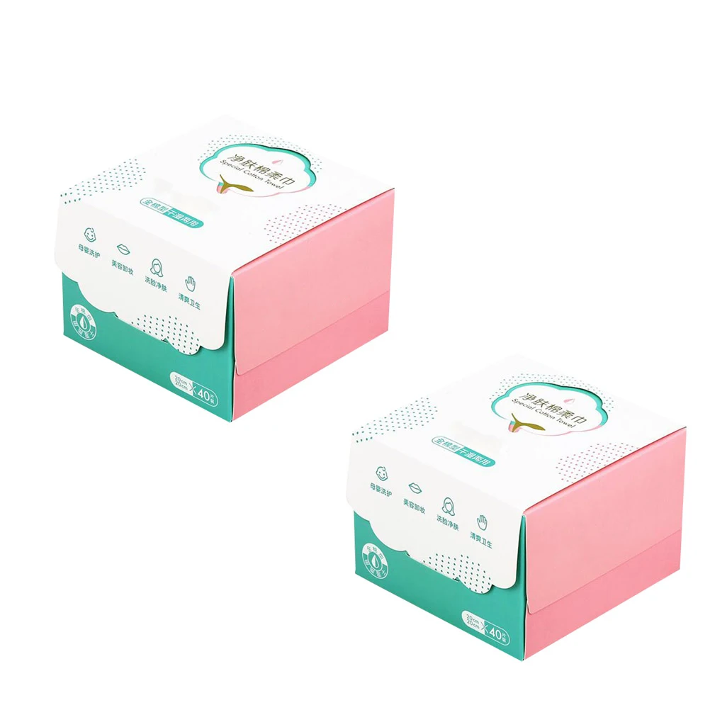 80pcs Disposable Face Towel Organic Cotton Sensitive Skin Soft Facial Tissues Skincare Travel 2Pack Each Dual Use
80pcs Disposable Face Towel Organic Cotton Sensitive Skin Soft Facial Tissues Skincare Travel 2Pack Each Dual Use