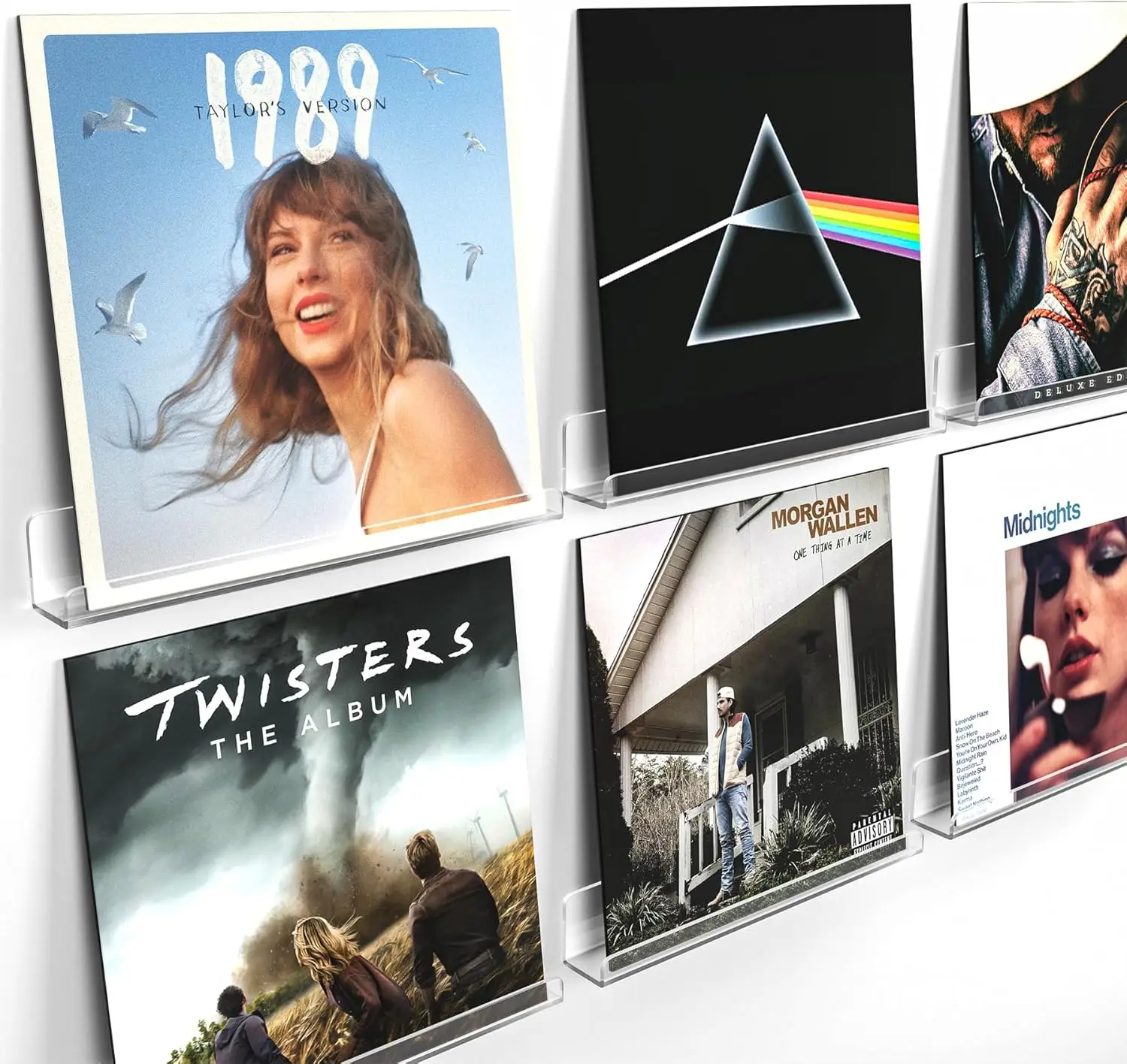 Vinyl Record Shelf Wall Mount Shelves, 12 inch Clear Acrylic Vinyl Record Holder Display, Floating Shelves for Wall Decor, Magaz
Vinyl Record Shelf Wall Mount Shelves, 12 inch Clear Acrylic Vinyl Record Holder Display, Floating Shelves for Wall Decor, Magaz