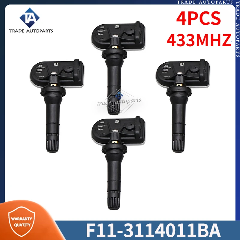 F11-3114011BA TPMS 433MHZ For 2024 Jetour L6 L7 L9 T1 T2 Traveller X70 PLUS X90 PRO X95 Tire Pressure Monitor System Sensor 4PCS
F11-3114011BA TPMS 433MHZ For 2024 Jetour L6 L7 L9 T1 T2 Traveller X70 PLUS X90 PRO X95 Tire Pressure Monitor System Sensor 4PCS