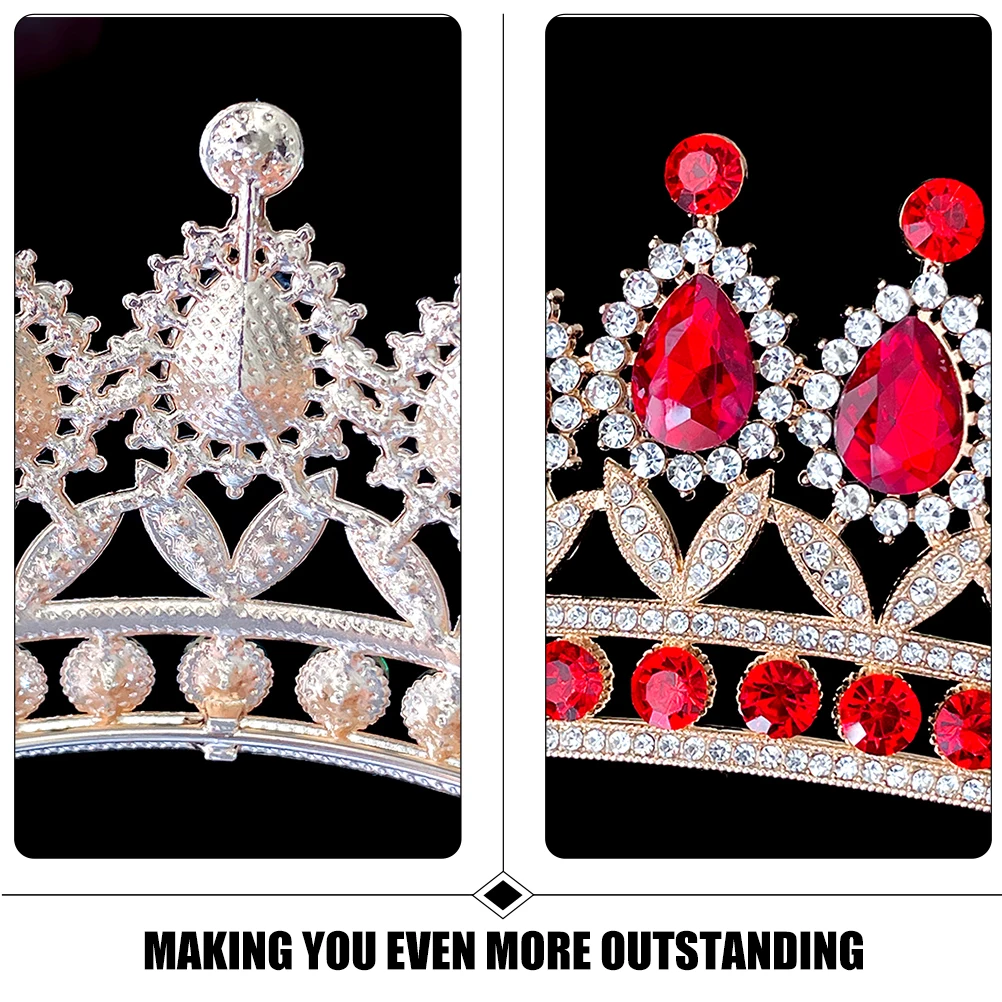 Rhinestone Crown Tiara Accessories for Women Birthday Prom Bridal Homecoming Pageant Costume Decorative Headbands Adult
Rhinestone Crown Tiara Accessories for Women Birthday Prom Bridal Homecoming Pageant Costume Decorative Headbands Adult