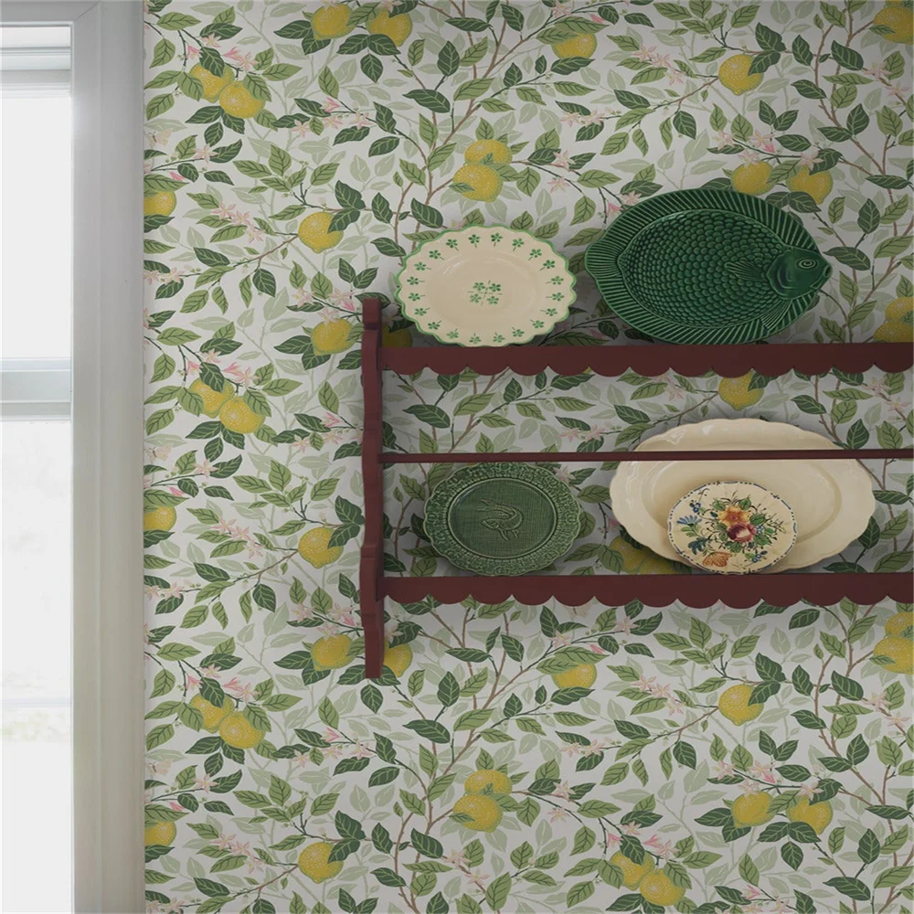 custom French retro classic Nordic countryside plant vine lemon tree wallpaper American countryside TV background wall wallpaper
custom French retro classic Nordic countryside plant vine lemon tree wallpaper American countryside TV background wall wallpaper