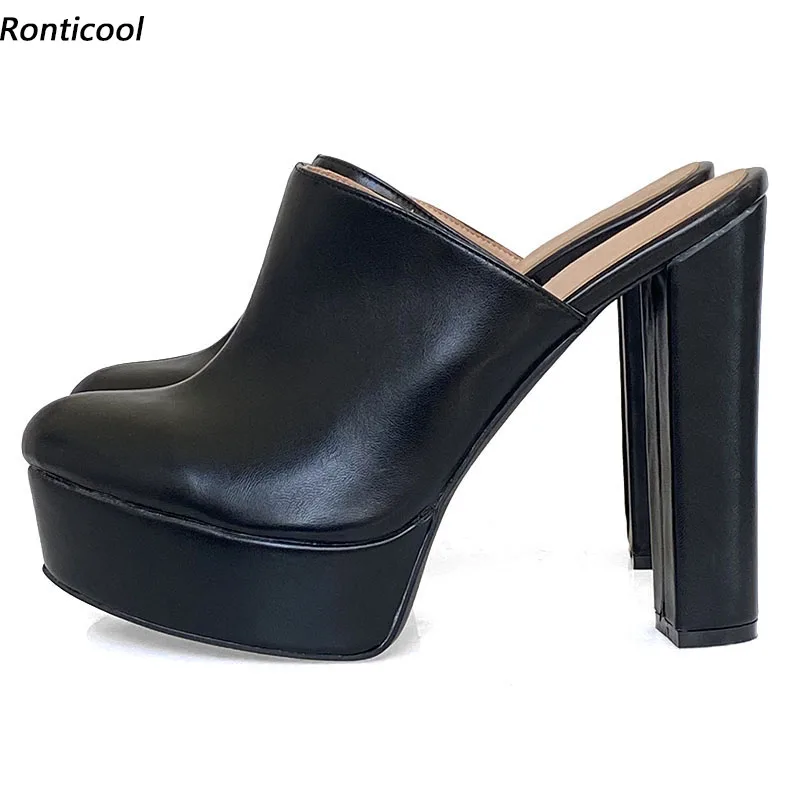 Ronticool Handmade Women Platform Slingback Pumps Block Heels Round Toe Classics Black Casual Shoes US Plus Size 5-20
Ronticool Handmade Women Platform Slingback Pumps Block Heels Round Toe Classics Black Casual Shoes US Plus Size 5-20