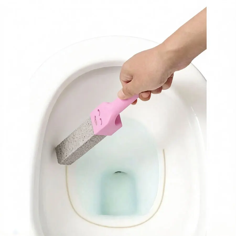 Handle Pumice Stone Toilet Cleaning Stick Household Toilet Bowl Cleaner Brush Limescale Hard Water Stain Remover Wand for Bathroom Sink Bathtub Tile Grill
Handle Pumice Stone Toilet Cleaning Stick Household Toilet Bowl Cleaner Brush Limescale Hard Water Stain Remover Wand for Bathroom Sink Bathtub Tile Grill