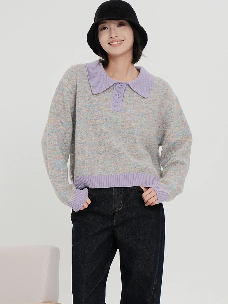 Женский вязаный свитер Bukhara Original с воротником, однотонный, зимний, новинка, повседневный, свободный крой, длинный рукав, полиэстер
Женский вязаный свитер Bukhara Original с воротником, однотонный, зимний, новинка, повседневный, свободный крой, длинный рукав, полиэстер