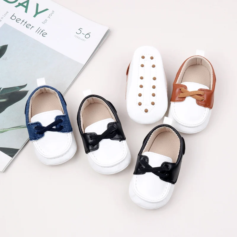 Baby Shoes Spring and Autumn Style High Quality PU Anti-slip Sole for Newborn Toddler Boys and Girls 0-9-18 Months 2024 BBW3230
Baby Shoes Spring and Autumn Style High Quality PU Anti-slip Sole for Newborn Toddler Boys and Girls 0-9-18 Months 2024 BBW3230