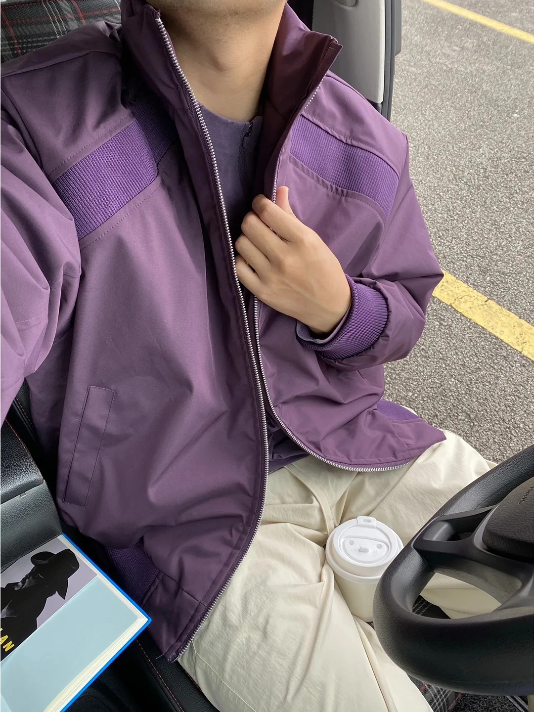 Purple Deconstructed Patchwork Stand Collar Baseball Cotton Jaet Men's Winter American Sle Cotton Coat Cleanfit Jaet
Purple Deconstructed Patchwork Stand Collar Baseball Cotton Jaet Men's Winter American Sle Cotton Coat Cleanfit Jaet