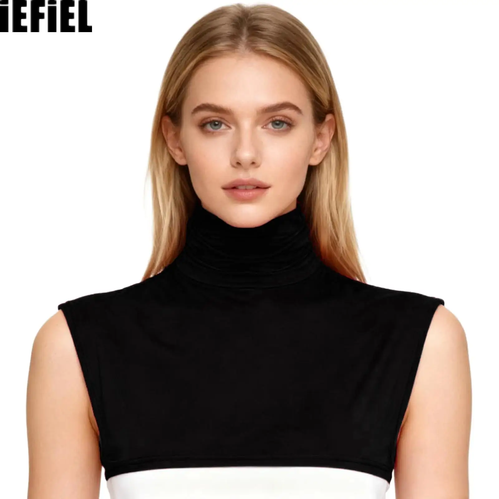 Women Men Detachable Fake Collars Turtleneck Dickey Shawl Ruched Design Collar Solid Color Half Top Mock Blouse Collar
Women Men Detachable Fake Collars Turtleneck Dickey Shawl Ruched Design Collar Solid Color Half Top Mock Blouse Collar