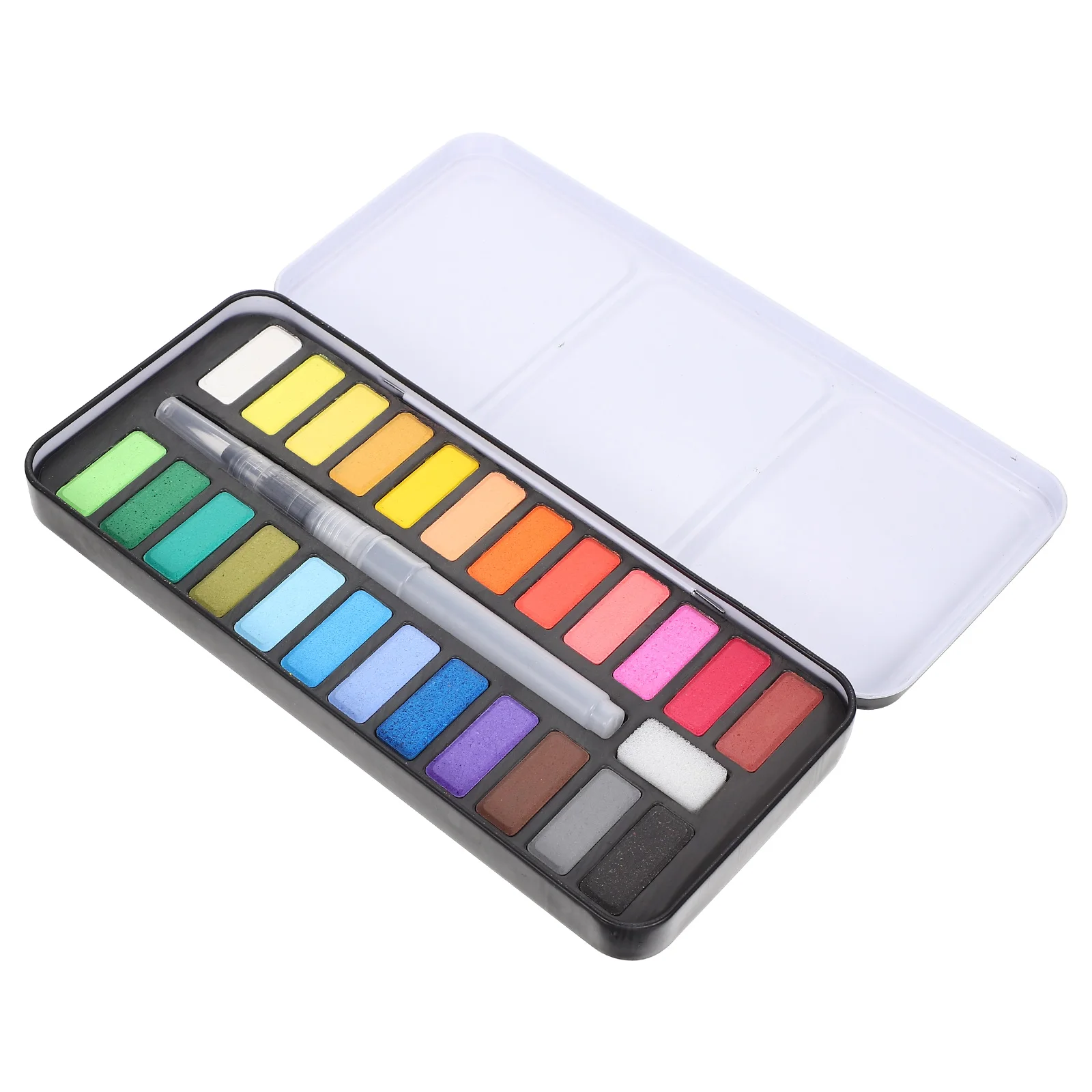 Watercolor Paint Set 24 Colors Portable Gouache Travel Kit Professional Accessories Lightweight Multi Function Supplies
Watercolor Paint Set 24 Colors Portable Gouache Travel Kit Professional Accessories Lightweight Multi Function Supplies