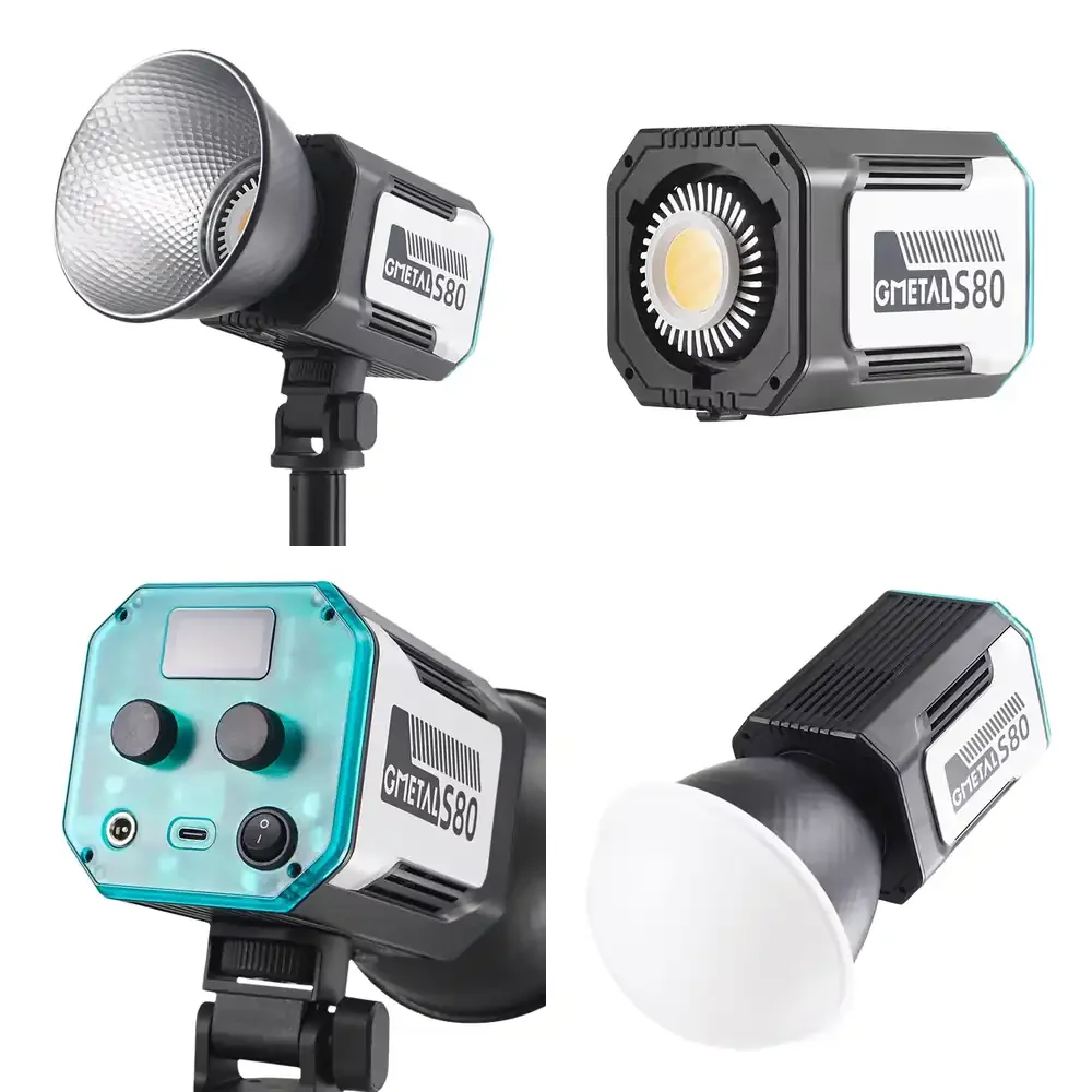 80W Portable Handheld COB Live Fill Light for Outdoor Photography for Portrait Camera Made of Durable Plastic
80W Portable Handheld COB Live Fill Light for Outdoor Photography for Portrait Camera Made of Durable Plastic