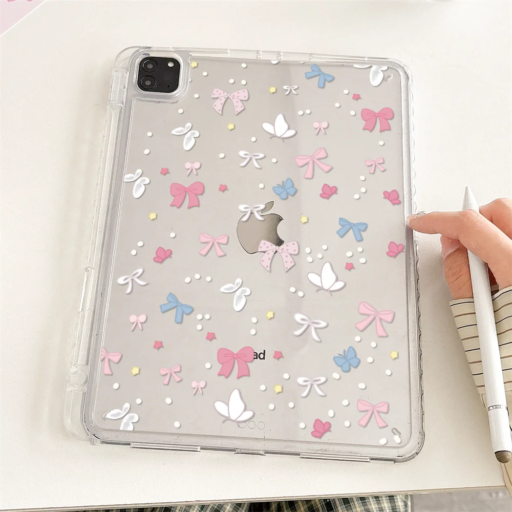 Butterfly Bowknot Tablet Cover For iPad Air3 4 5 10.9 Pro 11 9.7 5th 6th 10.2 7th 8th 9th 10th 11th Air2025 Mini6/7 Acrylic Case
Butterfly Bowknot Tablet Cover For iPad Air3 4 5 10.9 Pro 11 9.7 5th 6th 10.2 7th 8th 9th 10th 11th Air2025 Mini6/7 Acrylic Case