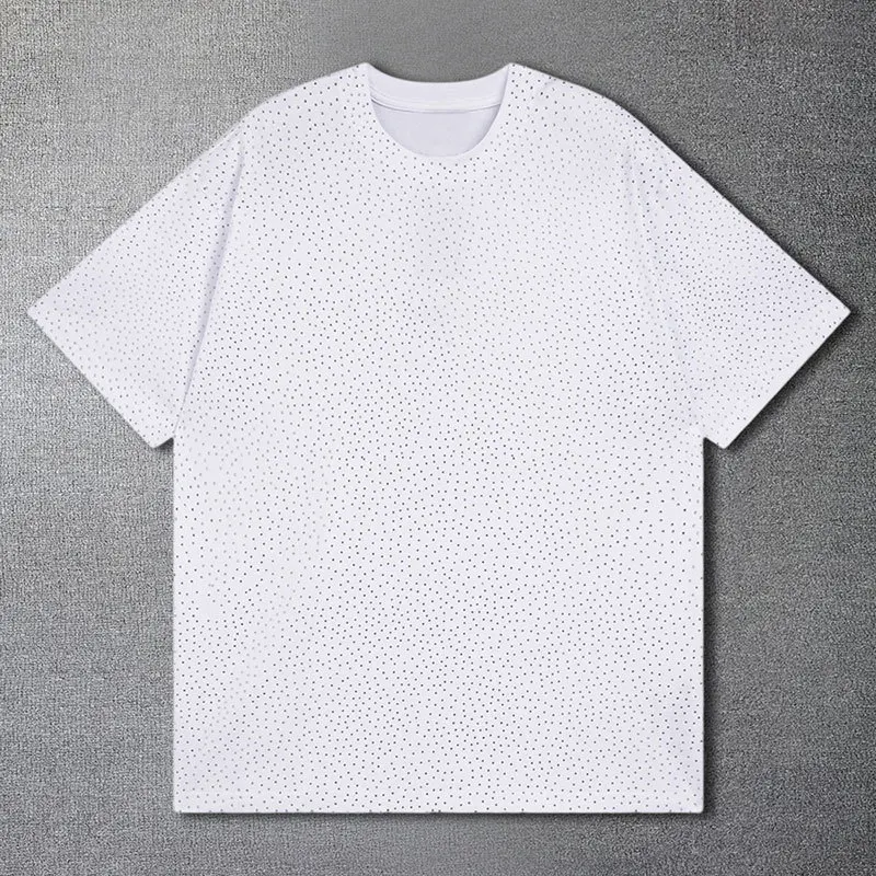 Hip Hop Rhinestones Social Club Outfits Casual Tees Shirt Summer Solid Color Hot Drill Fashion Short Sleeve Tshirt Streetwear
Hip Hop Rhinestones Social Club Outfits Casual Tees Shirt Summer Solid Color Hot Drill Fashion Short Sleeve Tshirt Streetwear