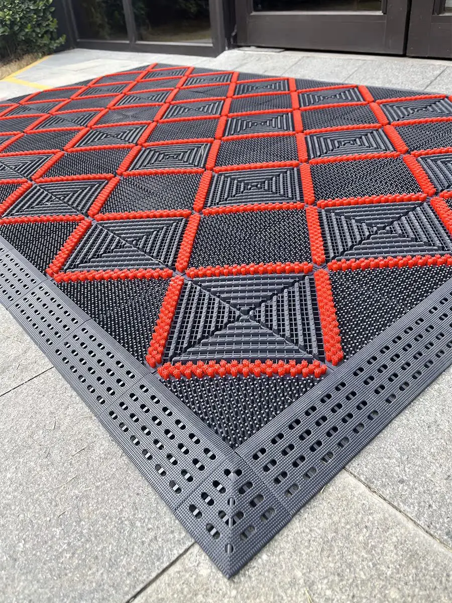 Наружный пластиковый коврик для удаления пыли, входной коврик для коммерческого использования, противоскользящий дверной коврик, простой прямоугольный коврик для пылесоса
Наружный пластиковый коврик для удаления пыли, входной коврик для коммерческого использования, противоскользящий дверной коврик, простой прямоугольный коврик для пылесоса