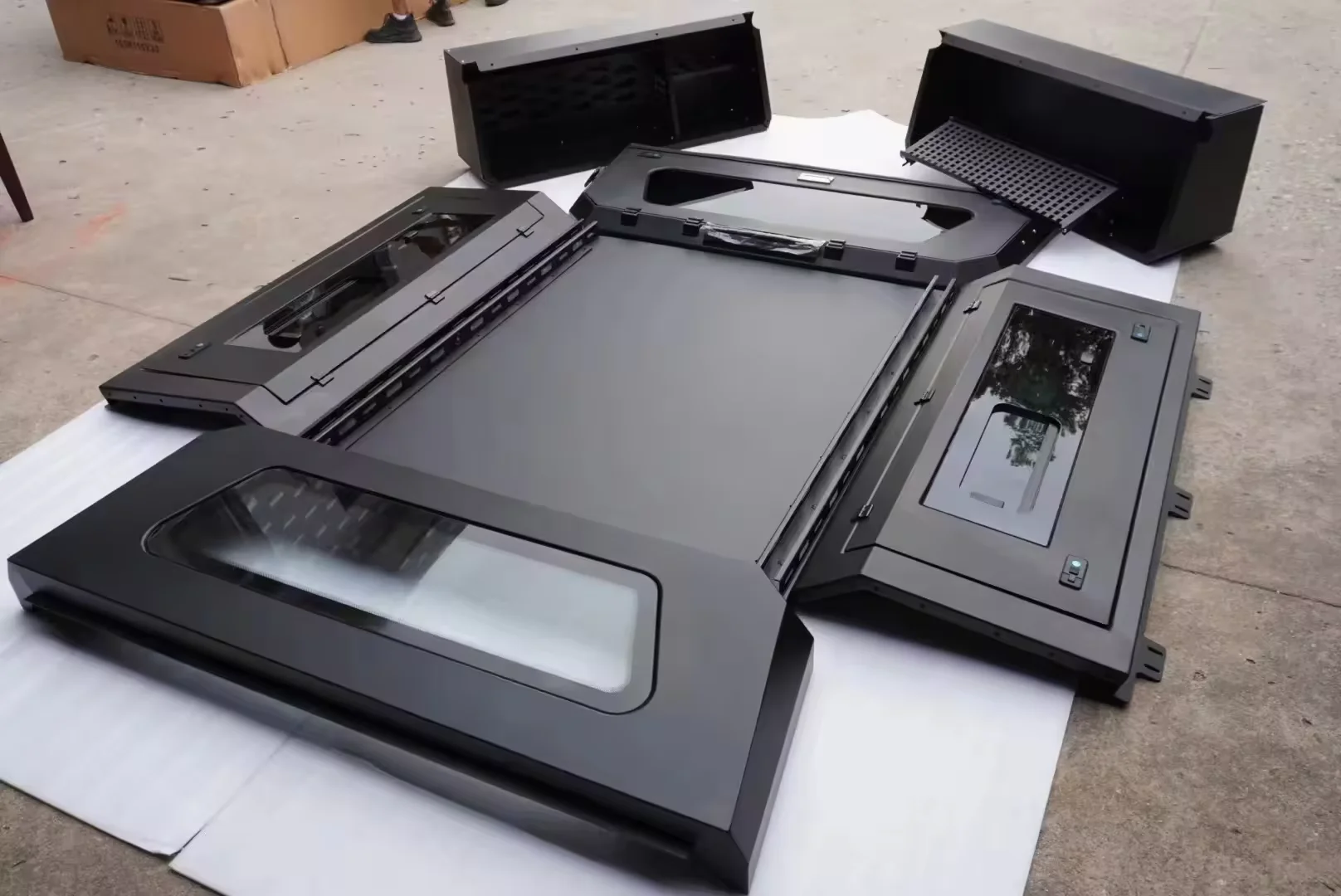 For With Windows Steel Dual Cab Hardtop 4x4 Pick up Pickup Truck Bed Canopy Topper for F150 JAC T9 HUNTER CANOPY
For With Windows Steel Dual Cab Hardtop 4x4 Pick up Pickup Truck Bed Canopy Topper for F150 JAC T9 HUNTER CANOPY