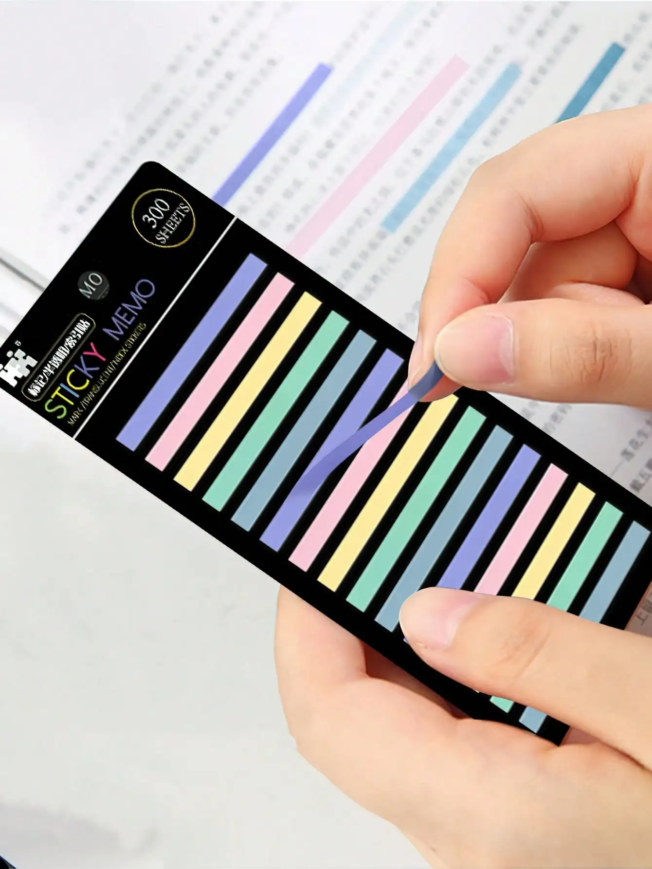 Super Mini Translucent Index Stickers 300 Sheets Multi Colors Extra Slim Sticky Notes Memo Pad Self Adhesive Label Mark,School Supplies,Back To School
Super Mini Translucent Index Stickers 300 Sheets Multi Colors Extra Slim Sticky Notes Memo Pad Self Adhesive Label Mark,School Supplies,Back To School
