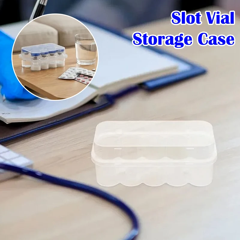 Vial Storage Case 2/10 Slot Mini Vial Storage Box Peptide Case Peptide Storage Box Clear Freezer Tube Box Microtube Storage Case
Vial Storage Case 2/10 Slot Mini Vial Storage Box Peptide Case Peptide Storage Box Clear Freezer Tube Box Microtube Storage Case