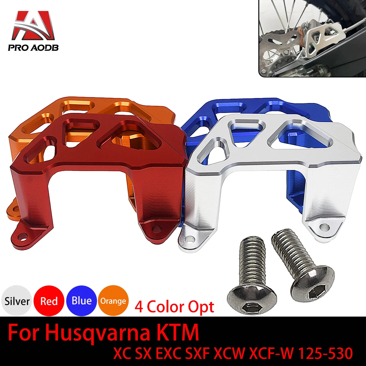 For KTM 125-530 XCW XCF-W EXC EXC-F SX XC 2004-2023 Premium CNC Caliper Guard High-quality Rear Brake Disc Guard Protector Cover
For KTM 125-530 XCW XCF-W EXC EXC-F SX XC 2004-2023 Premium CNC Caliper Guard High-quality Rear Brake Disc Guard Protector Cover