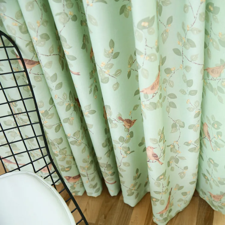 Green Bird Leaf Printed Velvet Linen Simple Modern Fresh Elegant Blackout Window Curtains for Living Dining Room Bedroom Study
Green Bird Leaf Printed Velvet Linen Simple Modern Fresh Elegant Blackout Window Curtains for Living Dining Room Bedroom Study