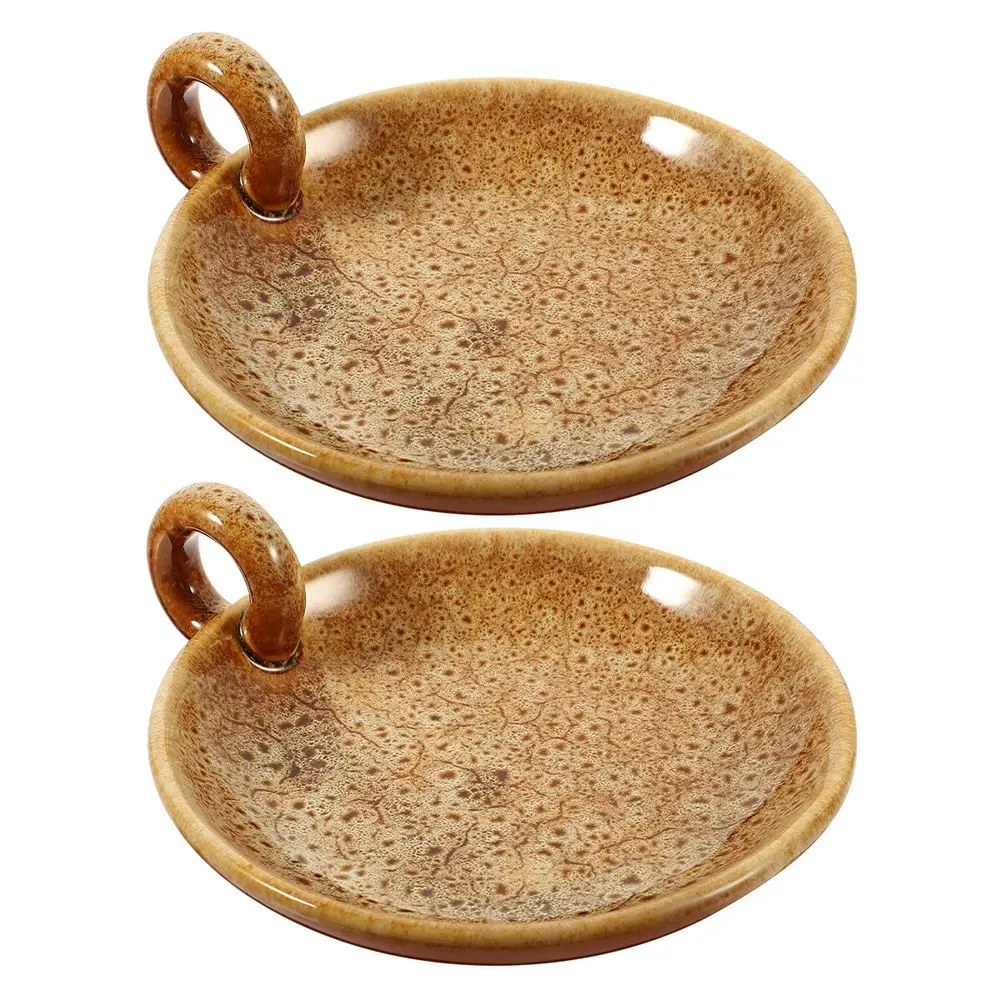 2 Pcs Candlestick Plate Aroma Holder Ceramic Dish Decoration Ceramics Ornament Farmhouse
2 Pcs Candlestick Plate Aroma Holder Ceramic Dish Decoration Ceramics Ornament Farmhouse