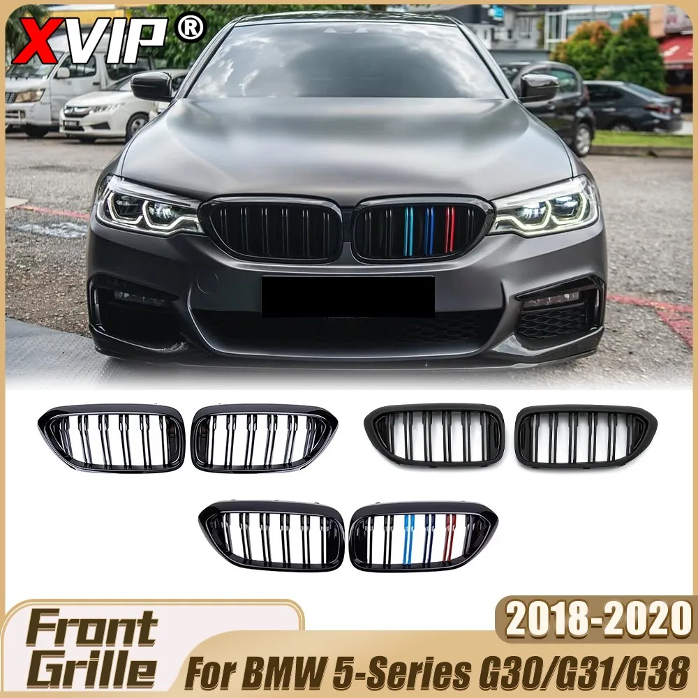 XVIP Glossy Black Double Line Style Upper Grille Front Racing Grille Bumper Grille For BMW 5 Series G30/G31/G38 2018-20 Facelift
XVIP Glossy Black Double Line Style Upper Grille Front Racing Grille Bumper Grille For BMW 5 Series G30/G31/G38 2018-20 Facelift