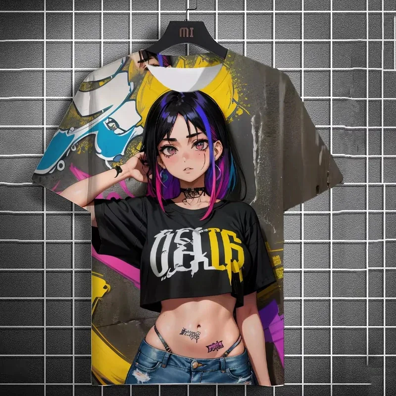Men's T-shirts anime character tee 3D sexy beauty print graffiti art poster style t shirt trend streetwear short-sleeve man top
Men's T-shirts anime character tee 3D sexy beauty print graffiti art poster style t shirt trend streetwear short-sleeve man top