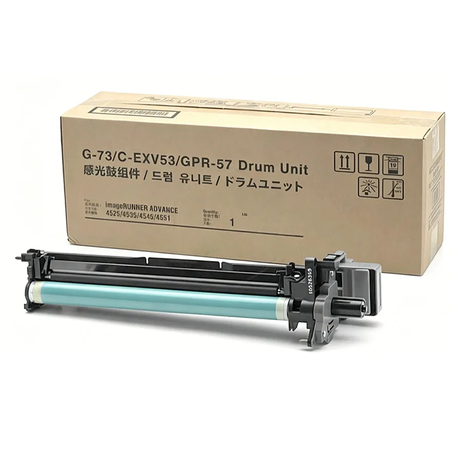 High Quality G-73 Drum Unit for Canon 4525 4535 4545 4551 4751 4745 4735 4725 G73 C-EXV53 GPR-57
High Quality G-73 Drum Unit for Canon 4525 4535 4545 4551 4751 4745 4735 4725 G73 C-EXV53 GPR-57
