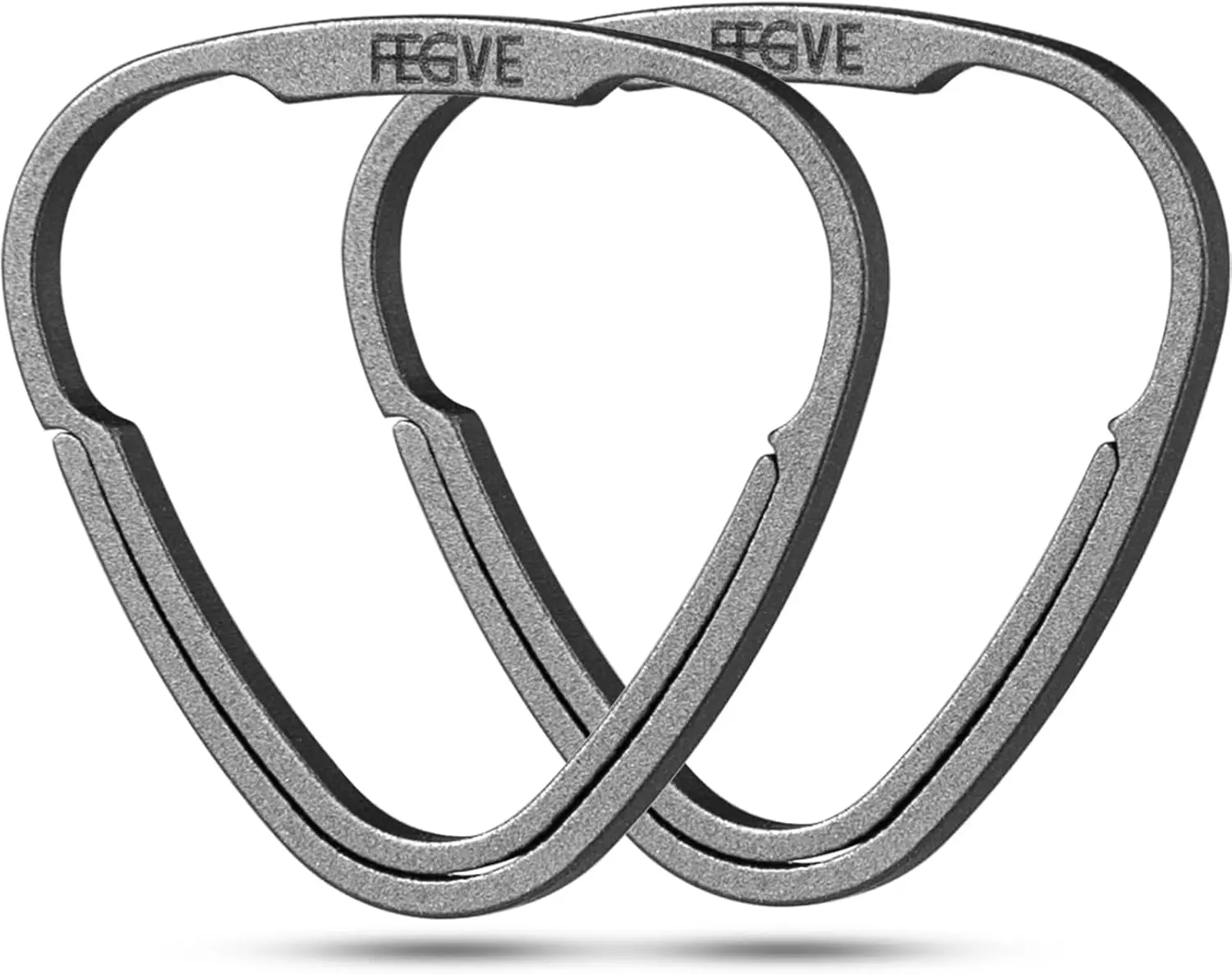 TISUR Triangle Titanium Key Rings, Small Split Keyring for Car Key Chain/Keychain/Carabiner/Dog Tags
TISUR Triangle Titanium Key Rings, Small Split Keyring for Car Key Chain/Keychain/Carabiner/Dog Tags