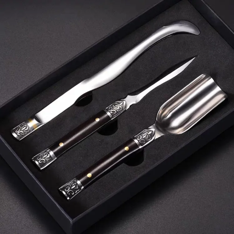 Tea ceremony six gentlemen stainless steel tea spoon tea knife tea shovel tea spoon suit kung fu tea set gift suit
Tea ceremony six gentlemen stainless steel tea spoon tea knife tea shovel tea spoon suit kung fu tea set gift suit
