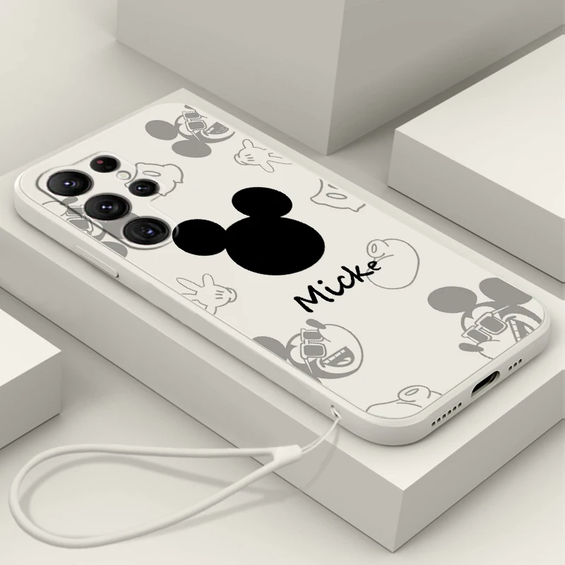 Disney Mickey Minnie Luxury Phone Case For Samsung Galaxy S24 S23 S22 S21 S20 FE S10 Plus Lite Ultra 5G Liquid Rope Soft Cover
Disney Mickey Minnie Luxury Phone Case For Samsung Galaxy S24 S23 S22 S21 S20 FE S10 Plus Lite Ultra 5G Liquid Rope Soft Cover