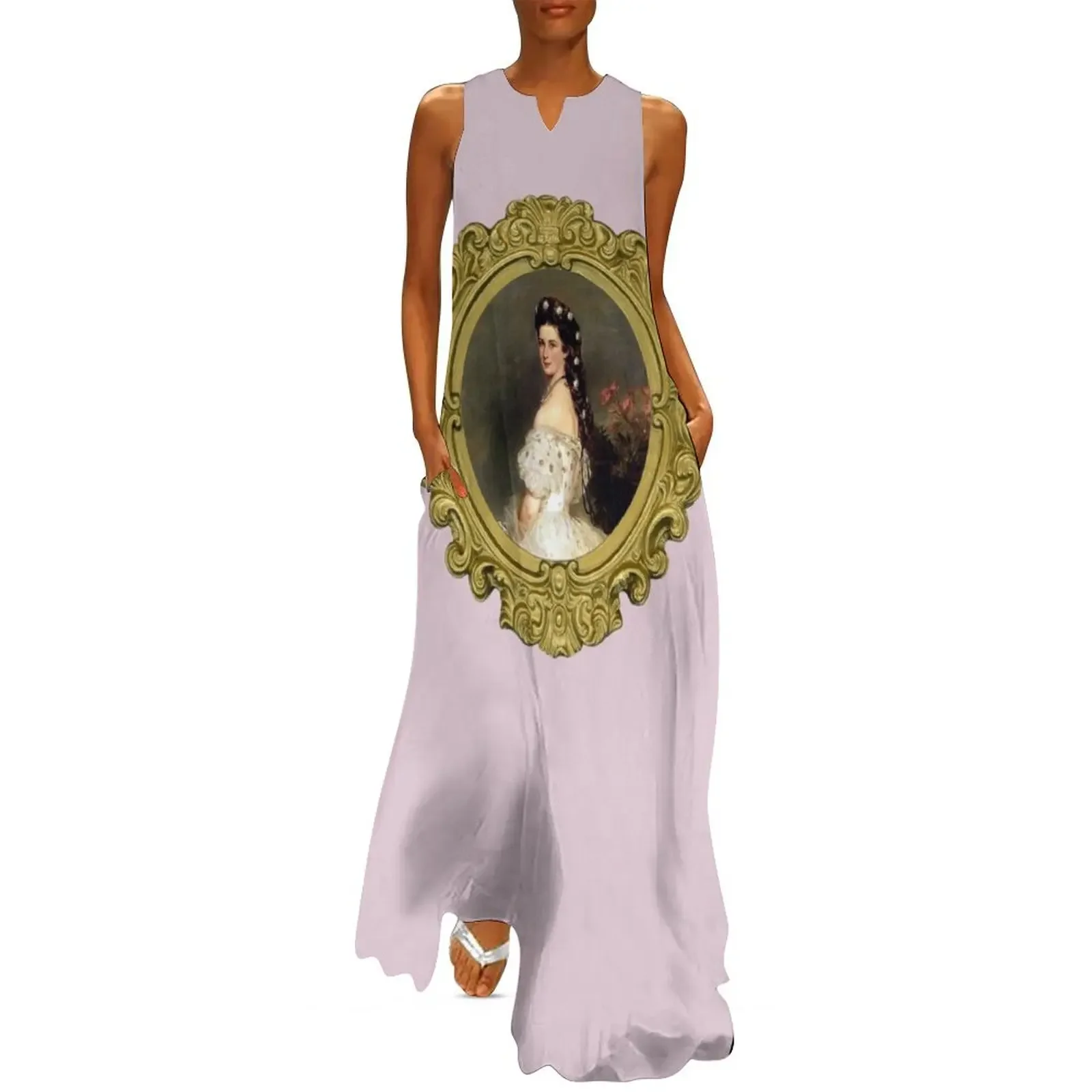 Portrait of Princess Sissi Long Dress Female dress party dresses woman dress summer 2025 women summer dresses
Portrait of Princess Sissi Long Dress Female dress party dresses woman dress summer 2025 women summer dresses