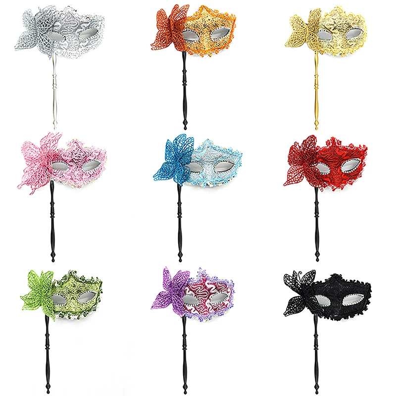 Halloween Party Mask With Holding Stick Evening Prom Masquerade Mask Stage Cosplay Props Venetian Half Face Masks For Women
Halloween Party Mask With Holding Stick Evening Prom Masquerade Mask Stage Cosplay Props Venetian Half Face Masks For Women